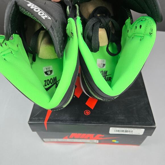 Air Jordan 1 Retro High Zoom Zen Green Men's 10 - Picture 4 of 7